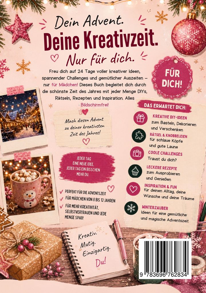 Weitere Ansicht: Das große Advents-Kreativbuch | Leonie Silvermoon