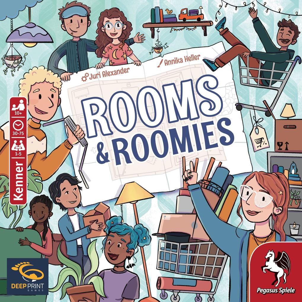 Weitere Ansicht: Rooms & Roomies (Deep Print Games)
