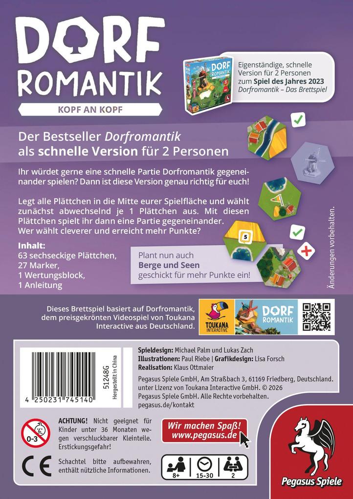 Weitere Ansicht: Dorfromantik - Kopf an Kopf