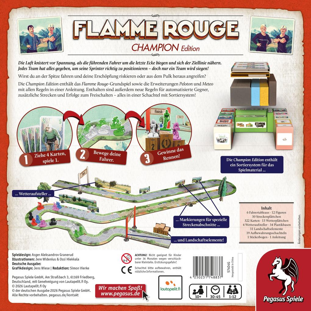 Weitere Ansicht: Flamme Rouge Champion Edition