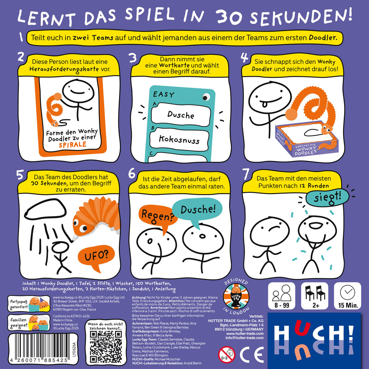 Weitere Ansicht: HUCH! - Wonky Doodles | Lucky Egg