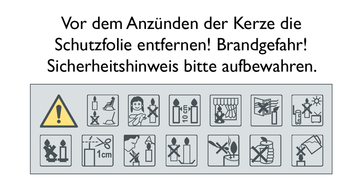 Weitere Ansicht: Stumpenkerze - Schutzengel