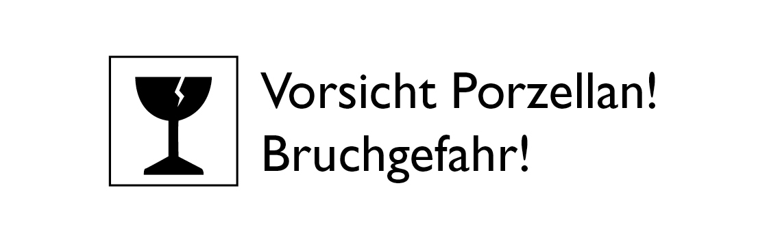 Weitere Ansicht: Weihwasserbecken aus Porzellan - Kreuz