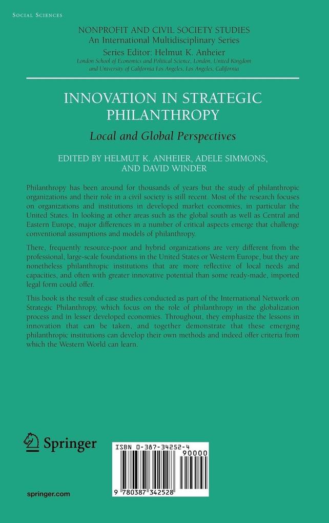 Weitere Ansicht: Innovation in Strategic Philanthropy