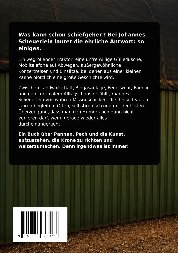 Weitere Ansicht: Irgendwas ist immer | Johannes Scheuerlein