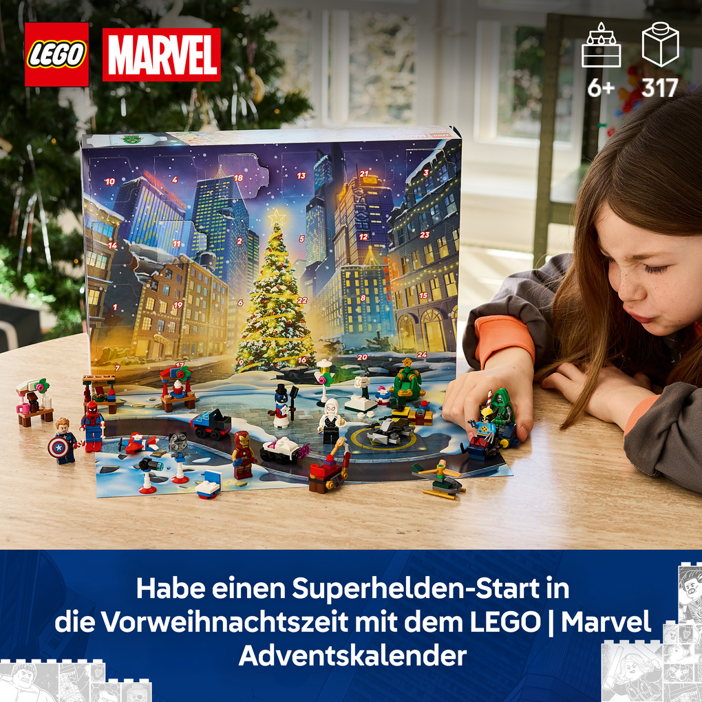 Weitere Ansicht: LEGO® Super Heroes Marvel Adventskalender 2026
