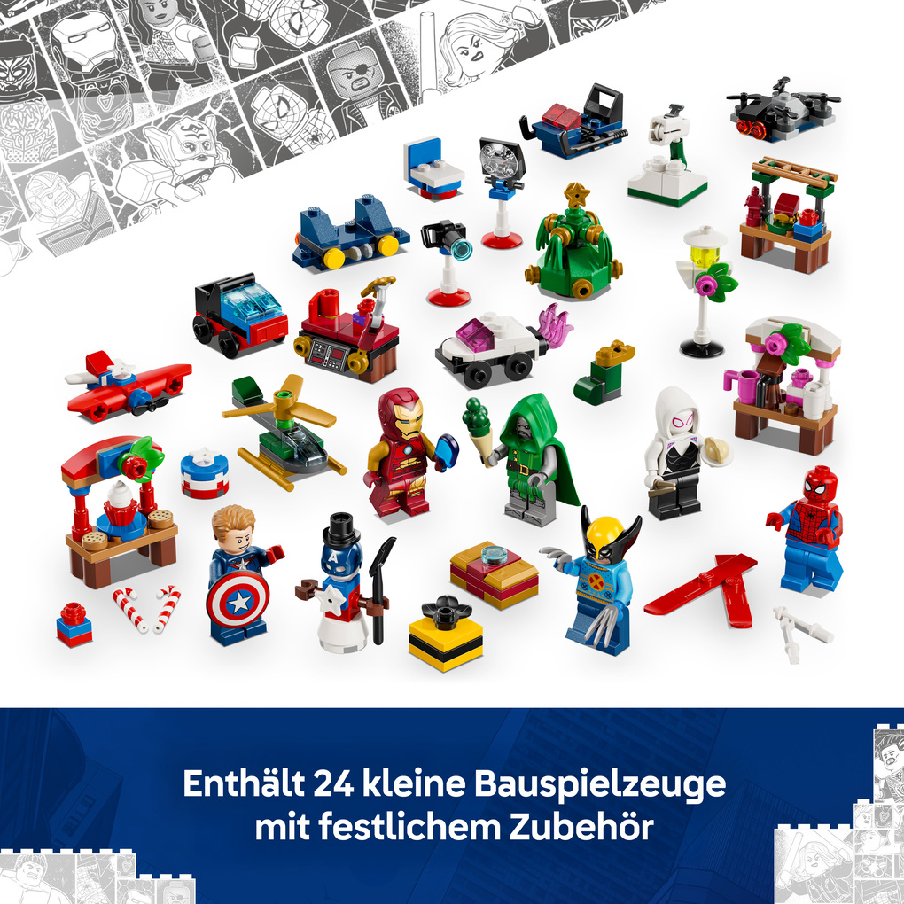 Weitere Ansicht: LEGO® Super Heroes Marvel Adventskalender 2026