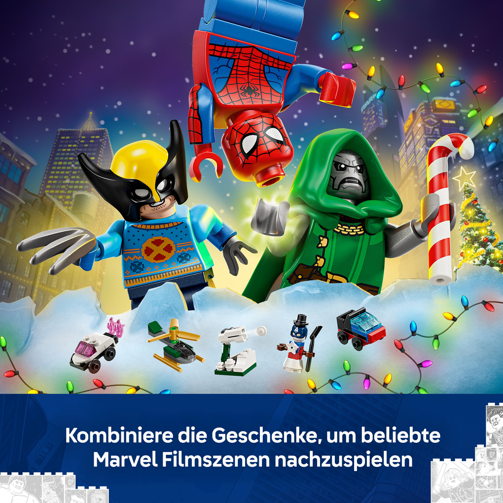 Weitere Ansicht: LEGO® Super Heroes Marvel Adventskalender 2026