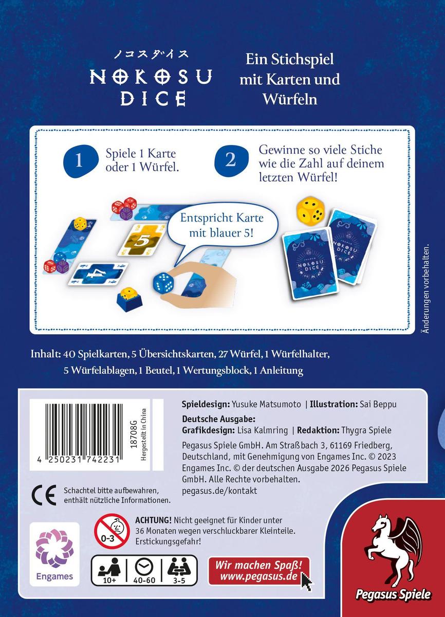 Weitere Ansicht: Nokosu Dice
