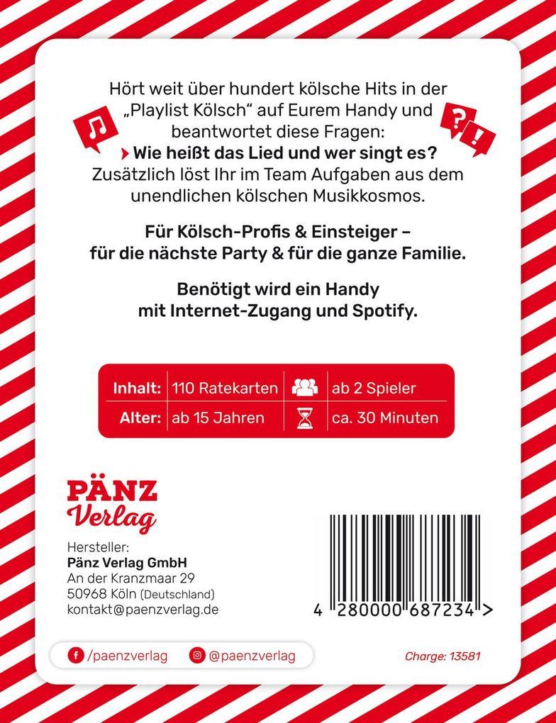 Weitere Ansicht: Playlist Kölsch