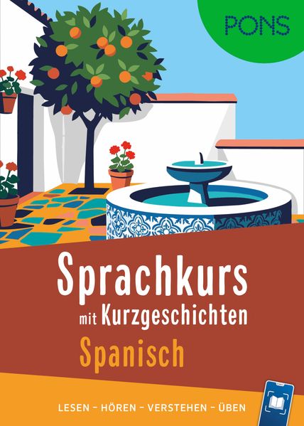 Produktbild: PONS Sprachkurs mit Kurzgeschichten Spanisch