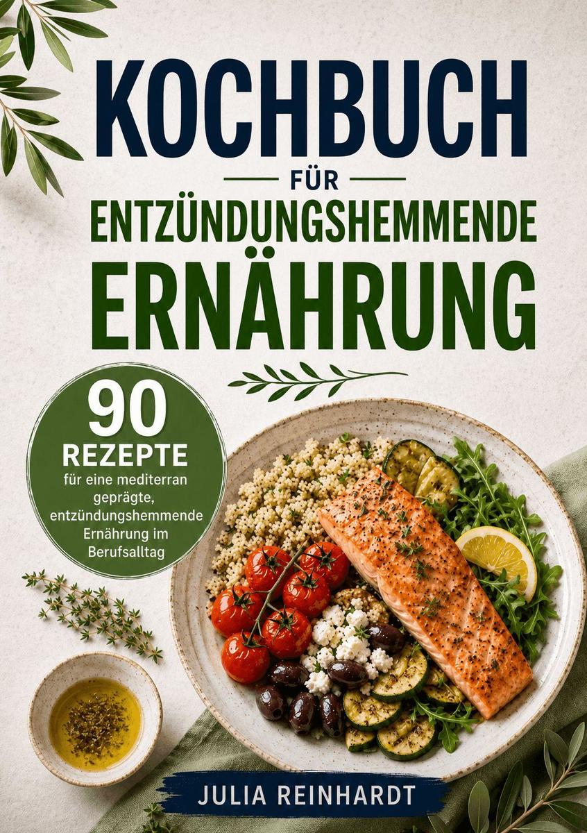 Produktbild: Kochbuch für entzündungshemmende Ernährung | Julia Reinhardt