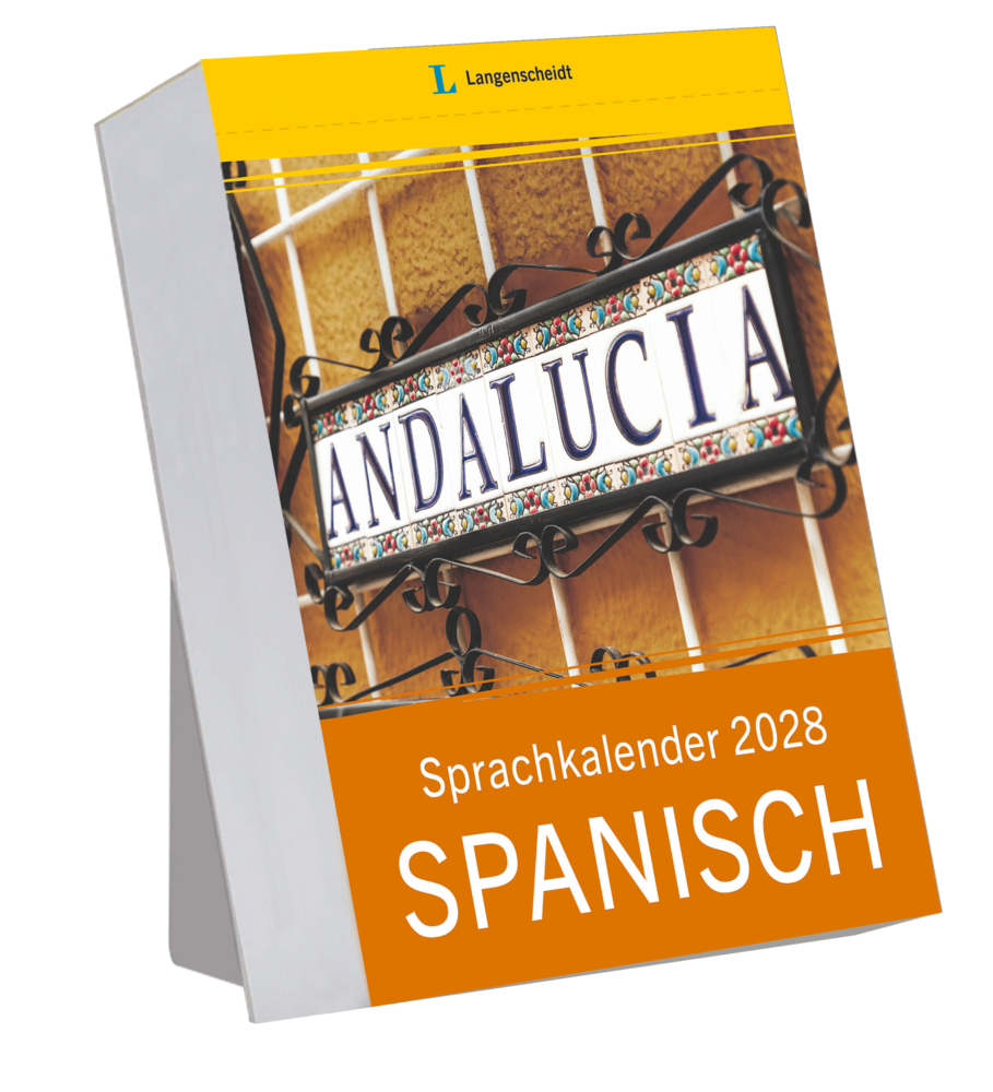 Produktbild: Langenscheidt Sprachkalender Spanisch 2028
