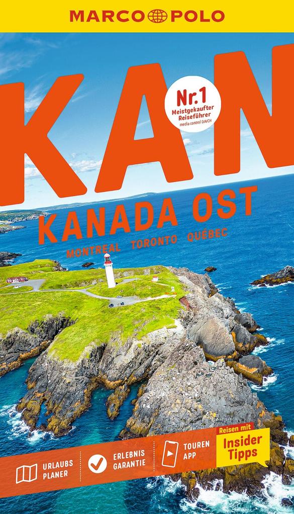 Produktbild: MARCO POLO Reiseführer E-Book Kanada Ost, Montreal, Toronto, Québec | Karl Teuschl