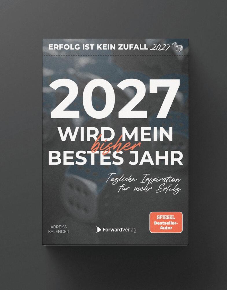 Produktbild: Abreißkalender 2027 - Erfolg ist kein Zufall | Maurice Bork