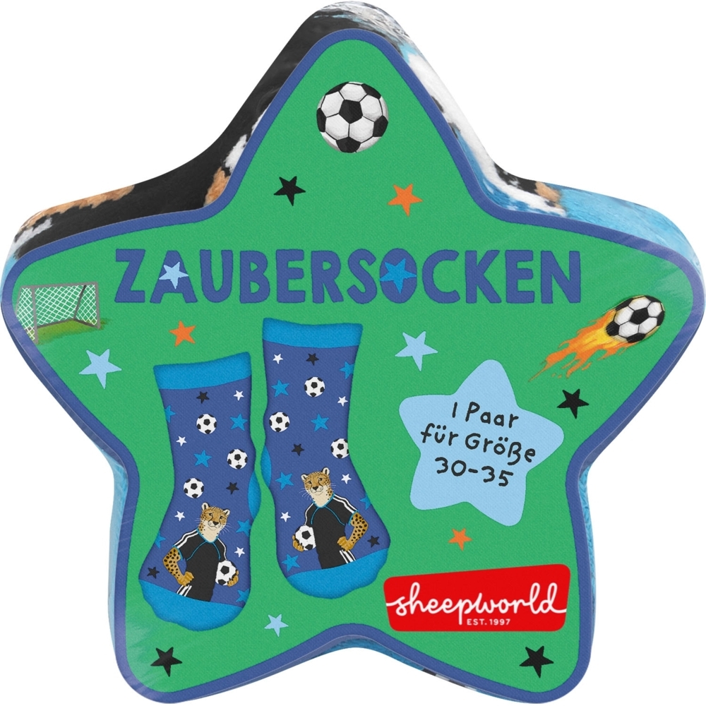 Weitere Ansicht: Zaubersocken Kinder Motiv "Gepard"