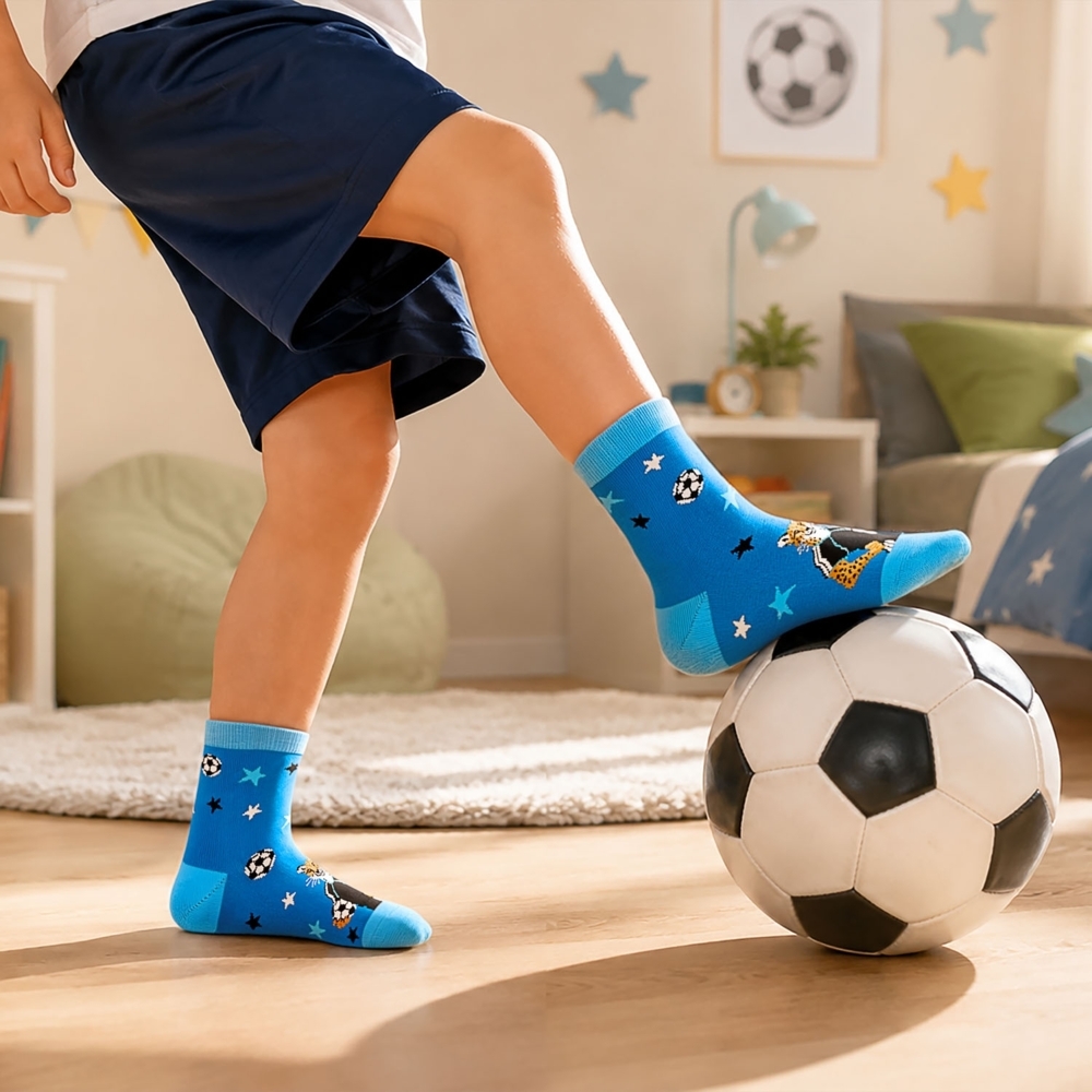 Weitere Ansicht: Zaubersocken Kinder Motiv "Gepard"