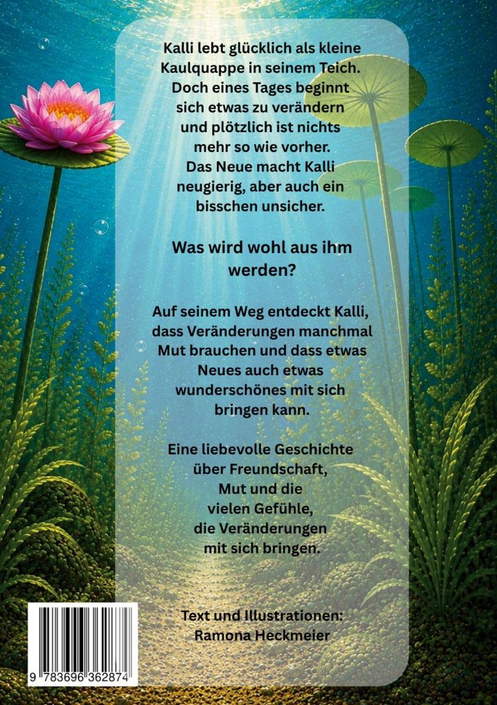 Weitere Ansicht: Kalli die Kaulquappe | Ramona Heckmeier