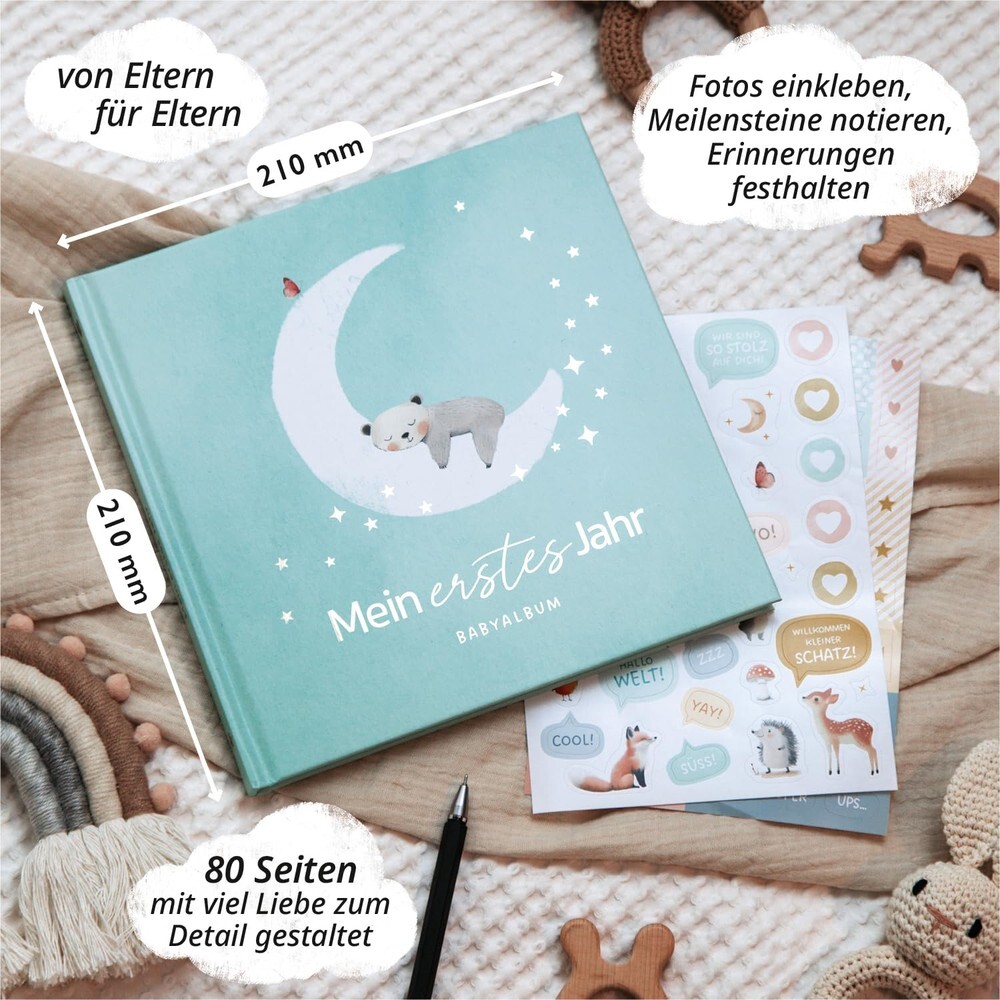 Weitere Ansicht: Babyalbum Klein Mint