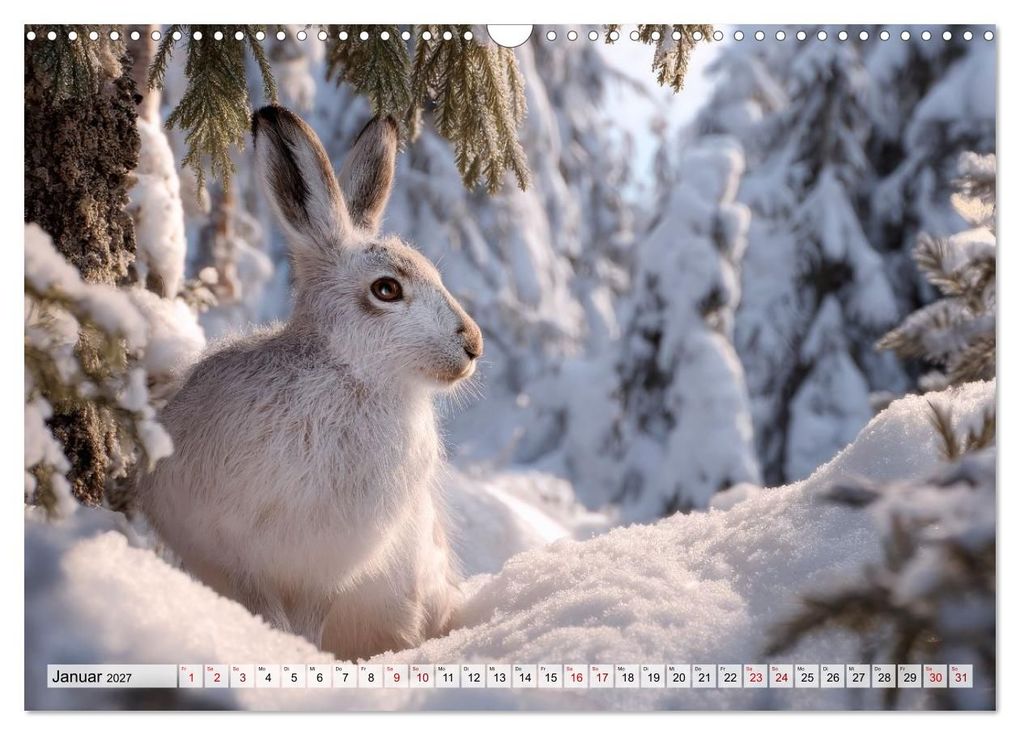 Weitere Ansicht: Waldleben - Tiere hautnah (Wandkalender 2027 DIN A3 quer), CALVENDO Monatskalender | Melanie Viola, Calvendo