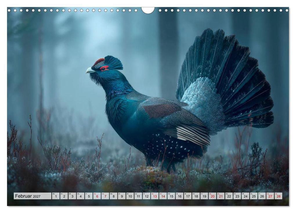 Weitere Ansicht: Waldleben - Tiere hautnah (Wandkalender 2027 DIN A3 quer), CALVENDO Monatskalender | Melanie Viola, Calvendo