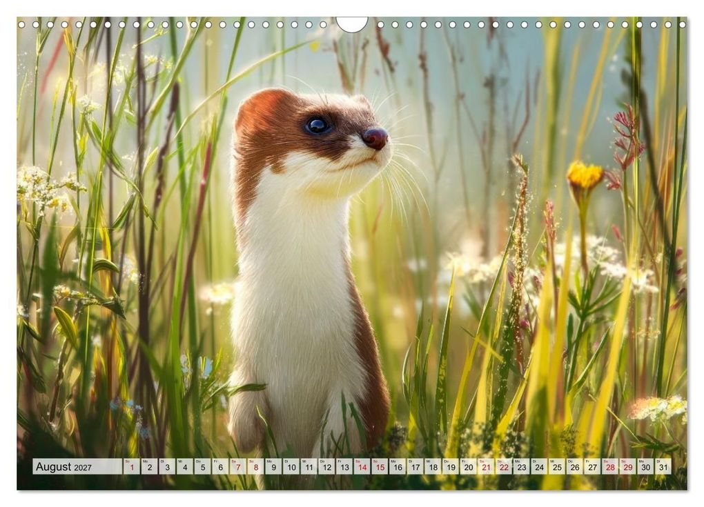 Weitere Ansicht: Waldleben - Tiere hautnah (Wandkalender 2027 DIN A3 quer), CALVENDO Monatskalender | Melanie Viola, Calvendo