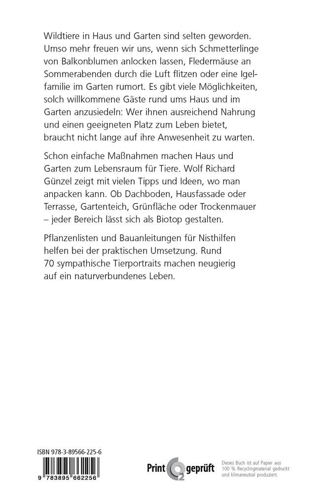 Weitere Ansicht: Lebensräume schaffen | Wolf Richard Günzel, Wolf R. Günzel