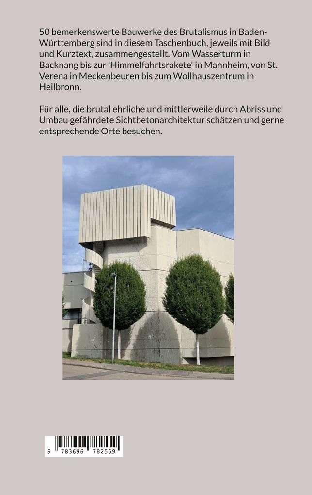 Weitere Ansicht: Brutalismus in Baden-Württemberg | Richard Deiss