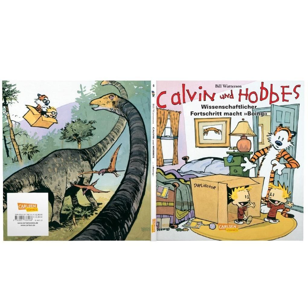 Weitere Ansicht: Calvin & Hobbes 06 - Wissenschaftlicher Fortschritt macht ,,Boing'' | Bill Watterson