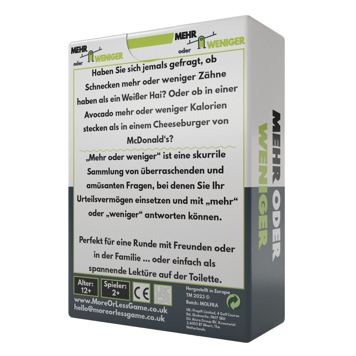 Weitere Ansicht: Hutter Trade Selection - Mehr oder weniger