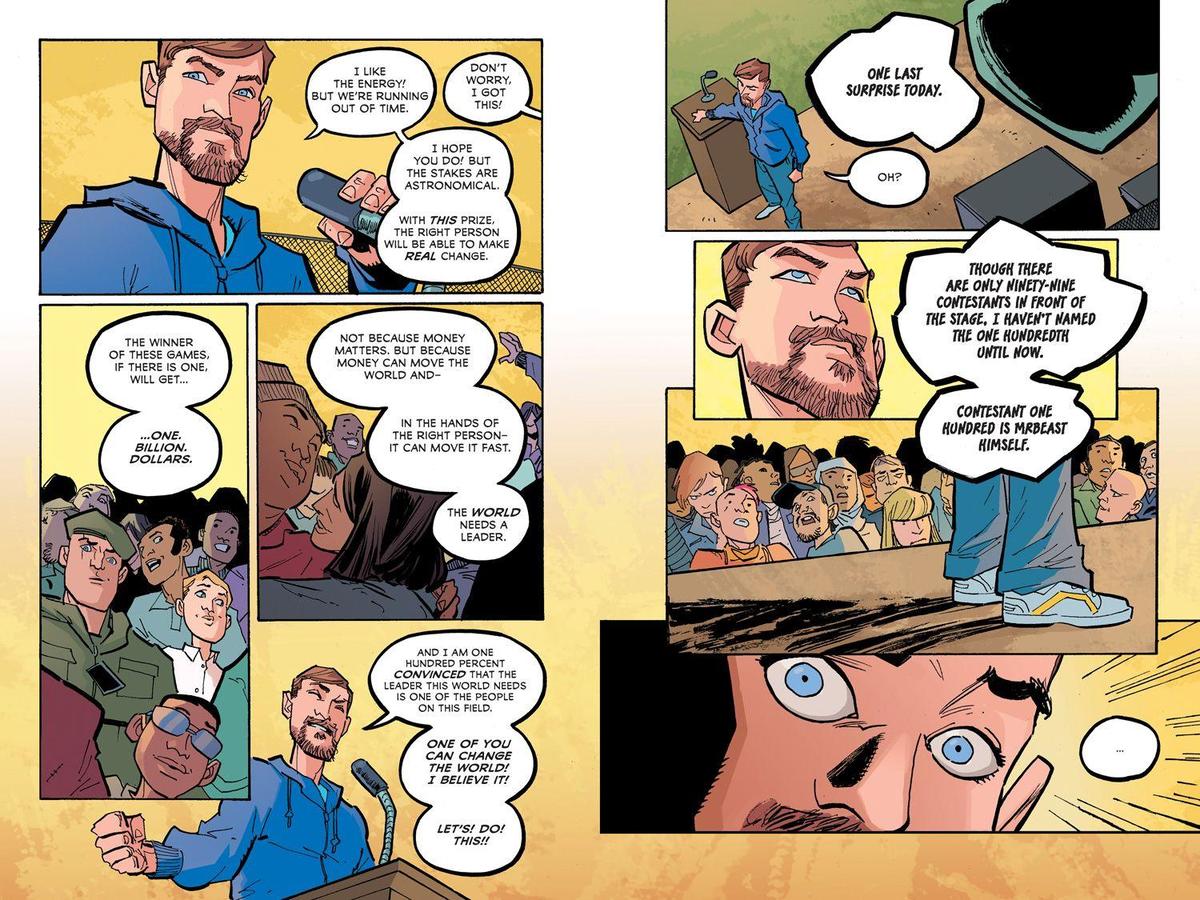 Weitere Ansicht: The Most Dangerous Games: The Graphic Novel | MrBeast, James Patterson