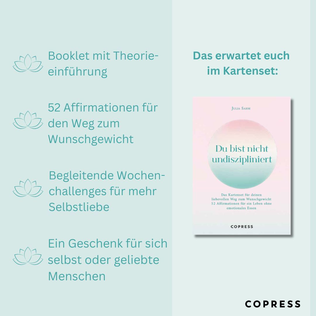 Weitere Ansicht: Du bist nicht undiszipliniert | Julia Sahm