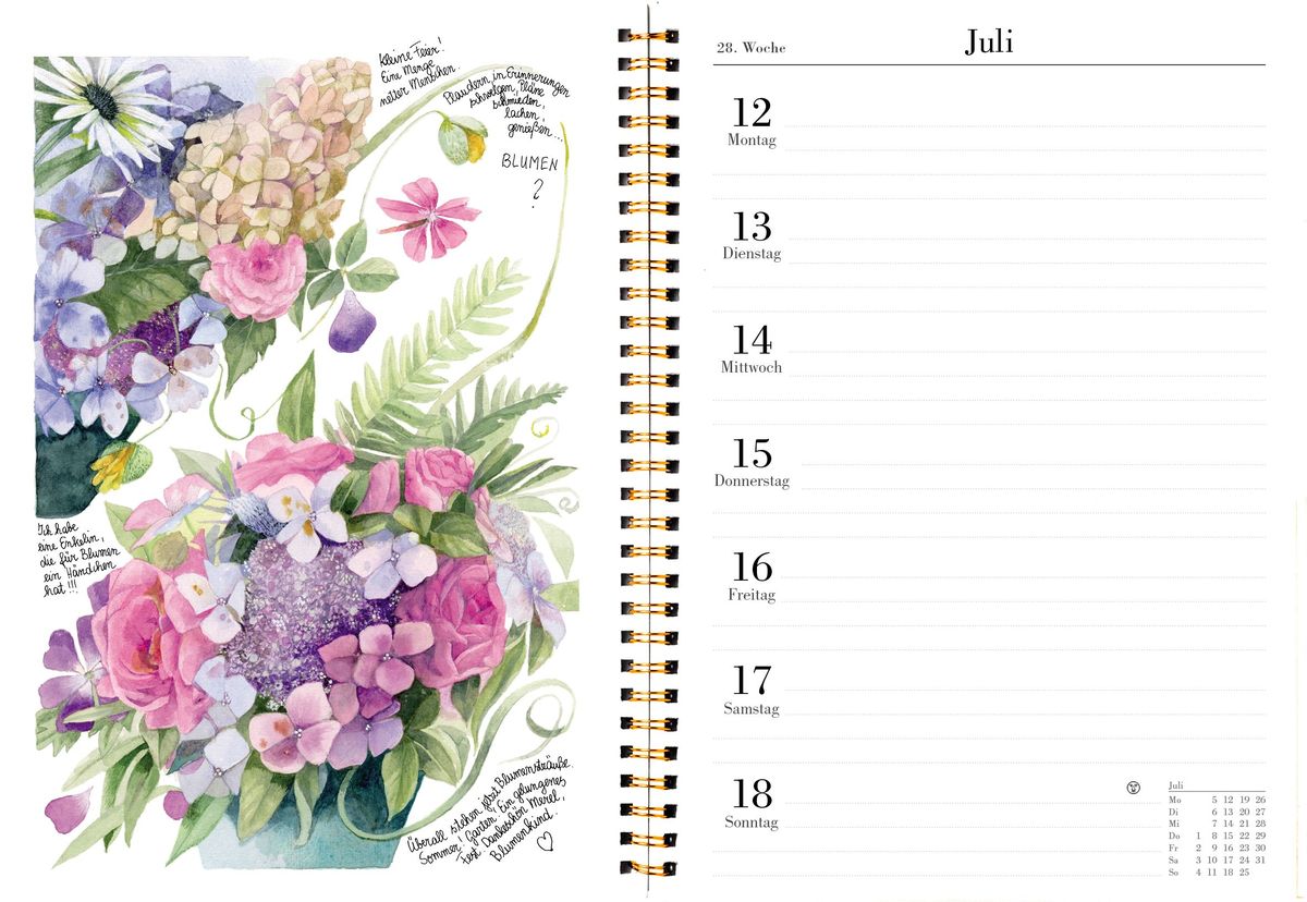 Weitere Ansicht: Naturkalender 2028 | Marjolein Bastin