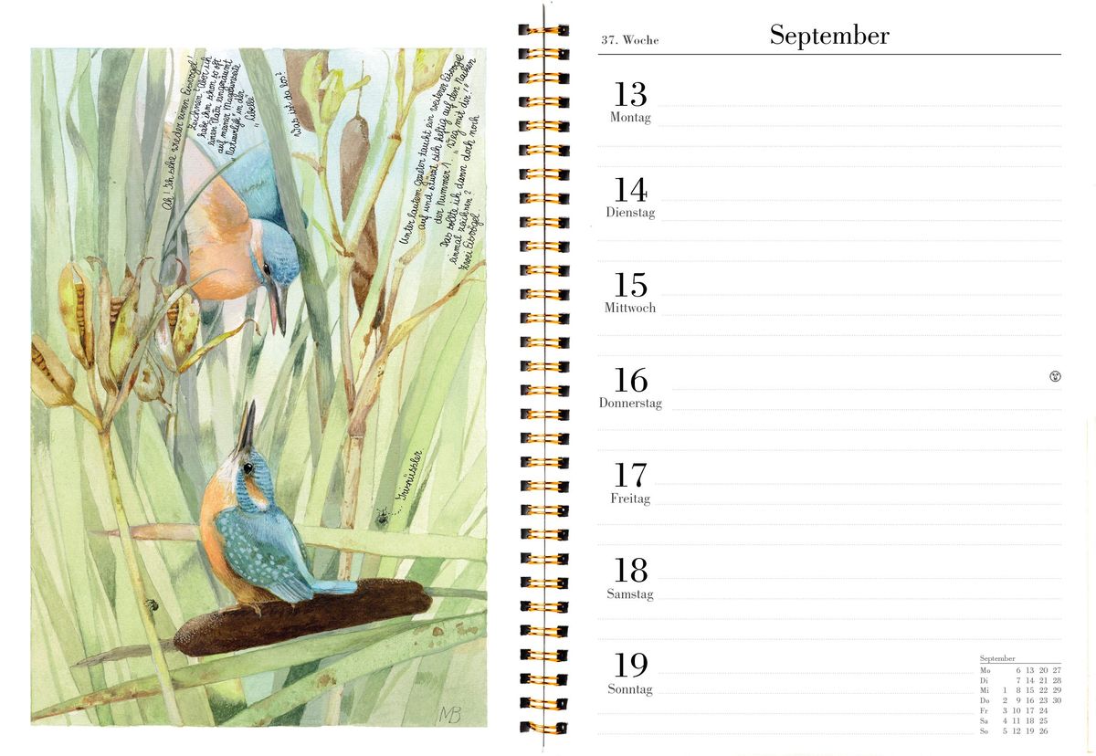 Weitere Ansicht: Naturkalender 2028 | Marjolein Bastin