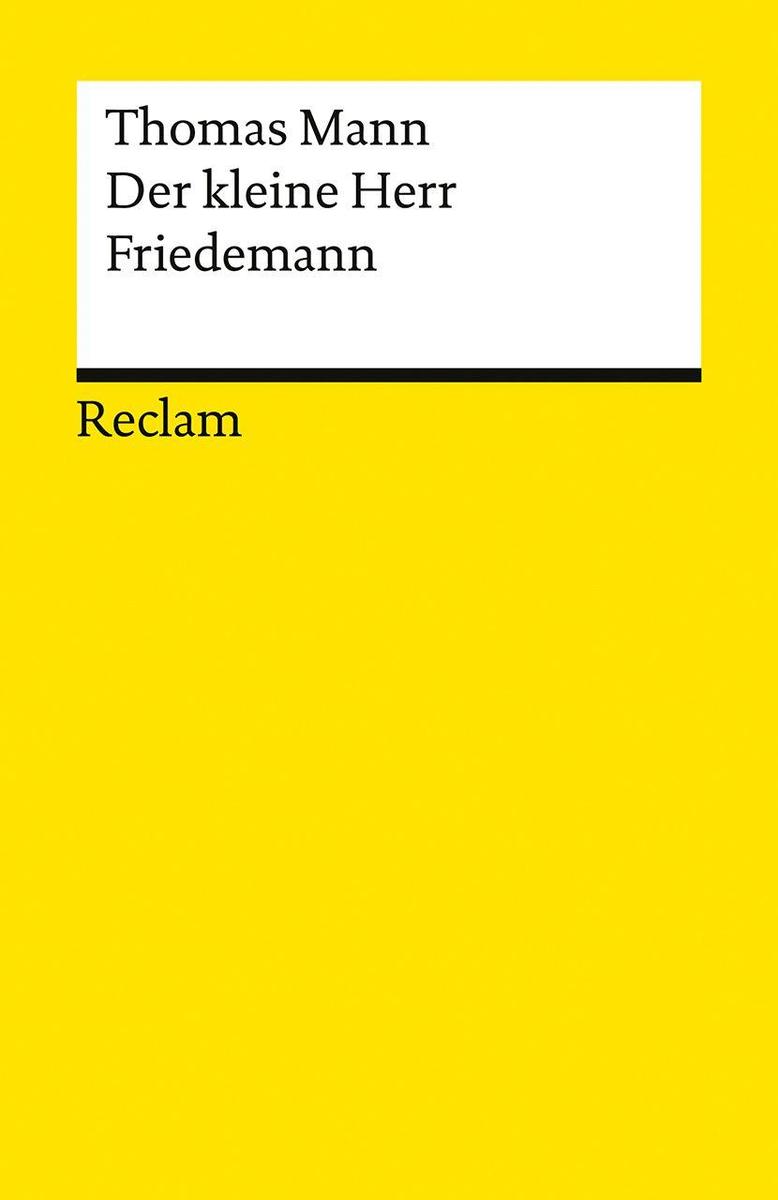 Produktbild: Der kleine Herr Friedemann | Thomas Mann