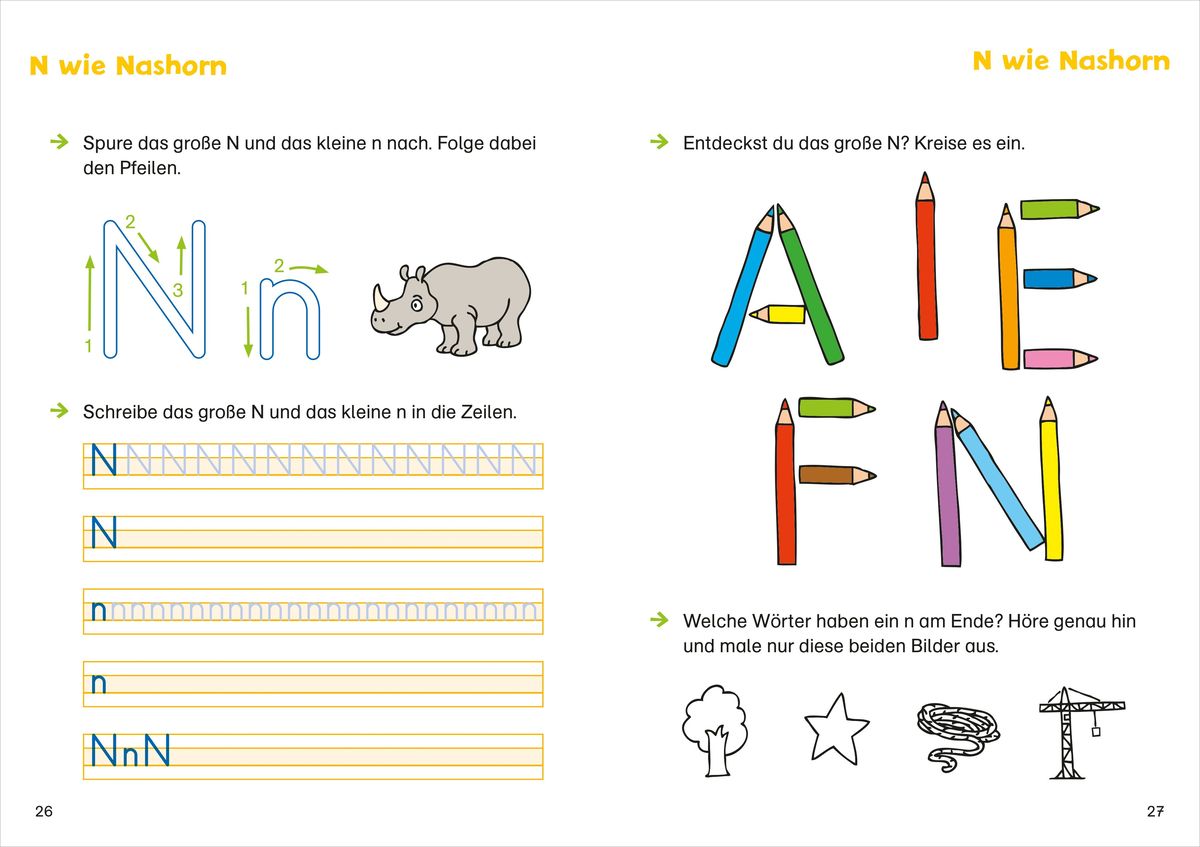 Weitere Ansicht: Buchstaben üben. Schulstart | Julia Meyer