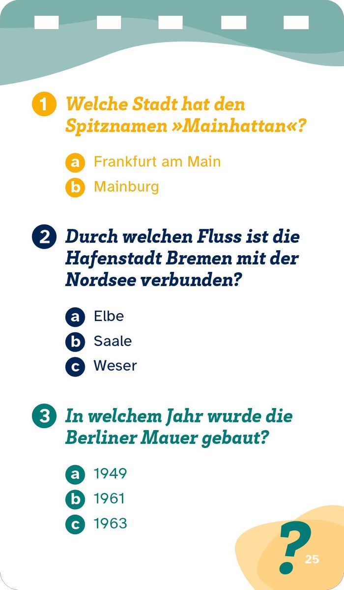 Weitere Ansicht: WAS IST WAS Quiz Deutschland