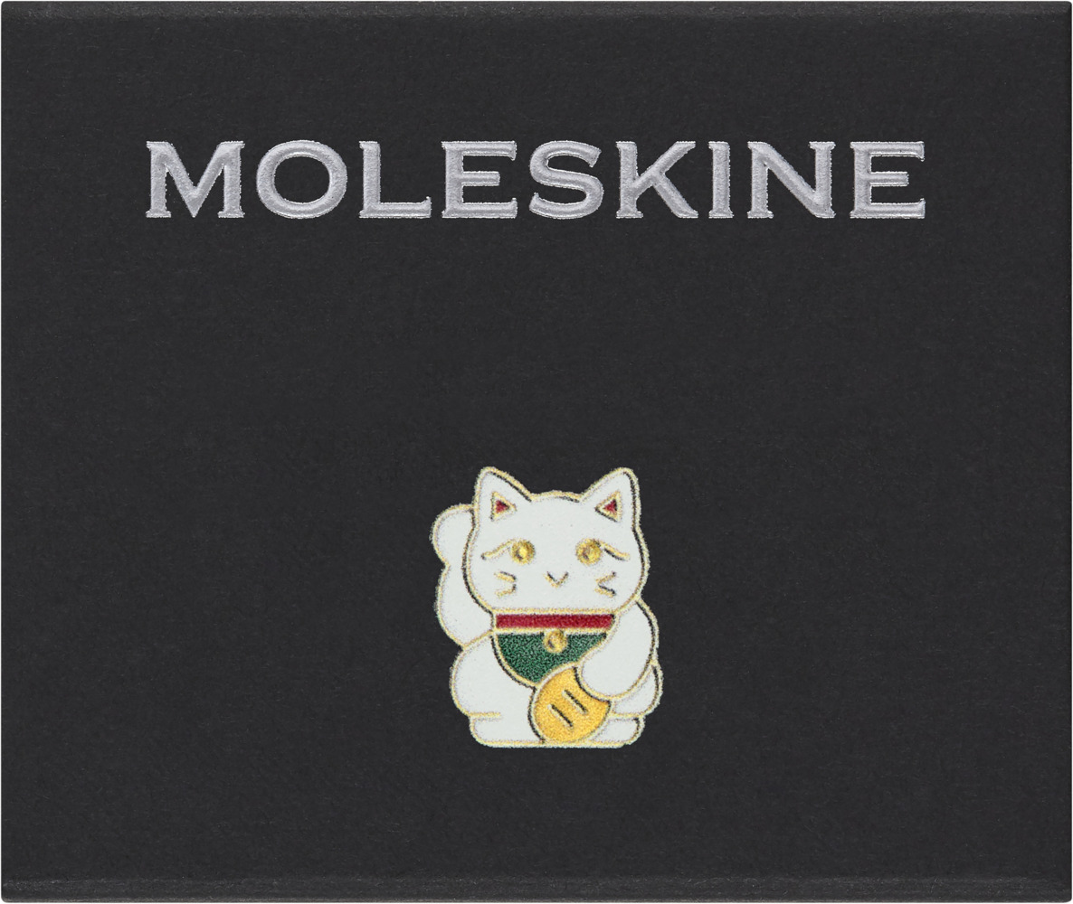 Weitere Ansicht: Moleskine Pin Glückskatze