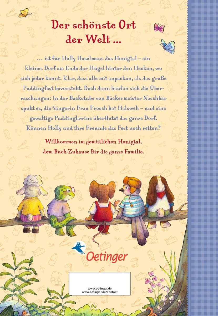 Weitere Ansicht: Die Tiere aus dem Honigtal 1. Das große Puddingfest | Claudia Scharf