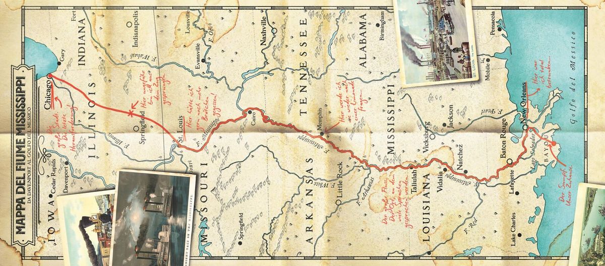 Weitere Ansicht: Die Mississippi-Bande | Davide Morosinotto
