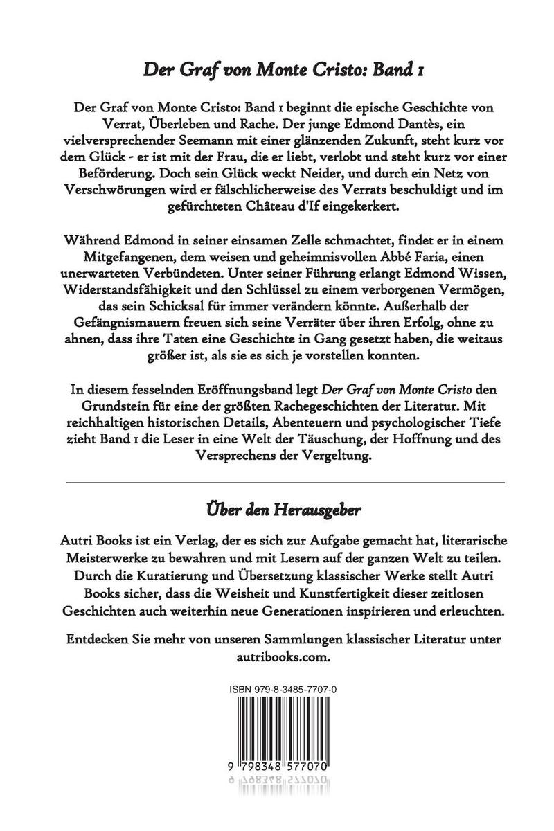 Weitere Ansicht: Der Graf von Monte Cristo | Alexandre Dumas