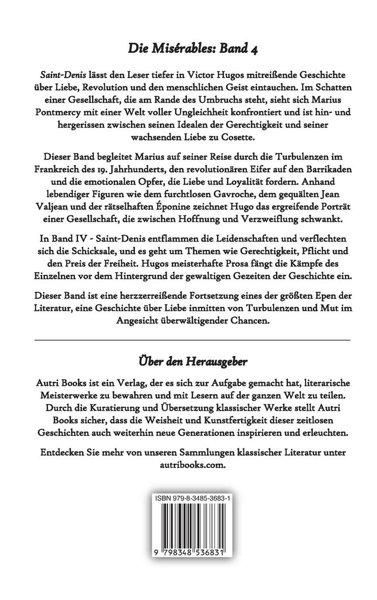 Weitere Ansicht: Die Misérables | Victor Hugo
