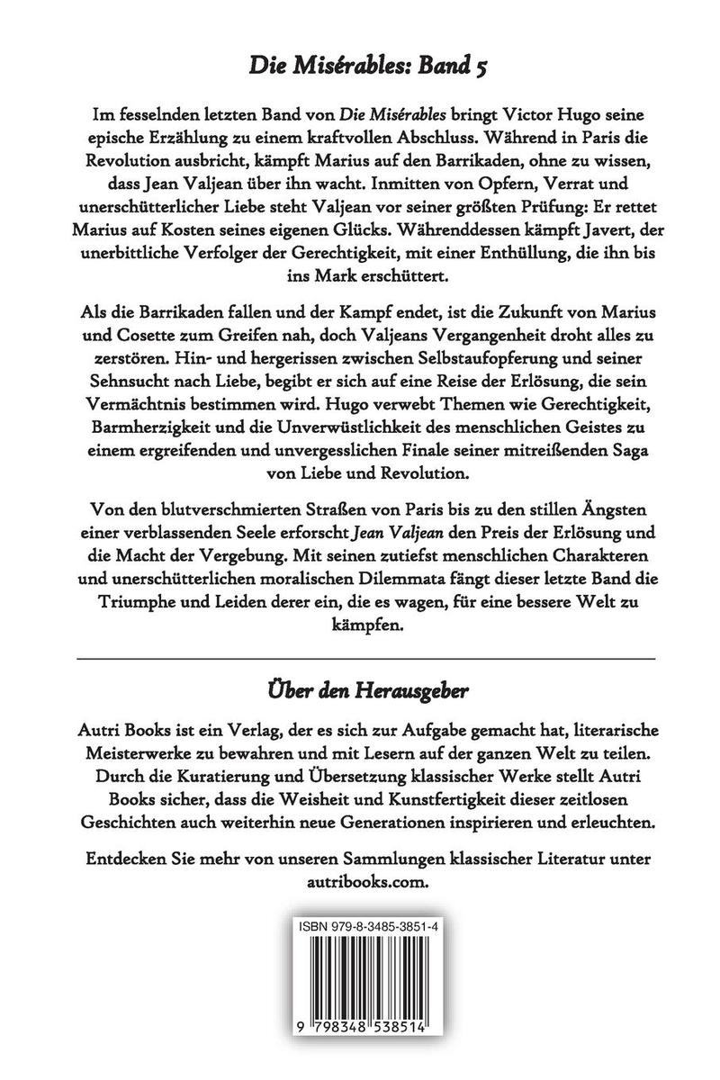 Weitere Ansicht: Die Misérables | Victor Hugo