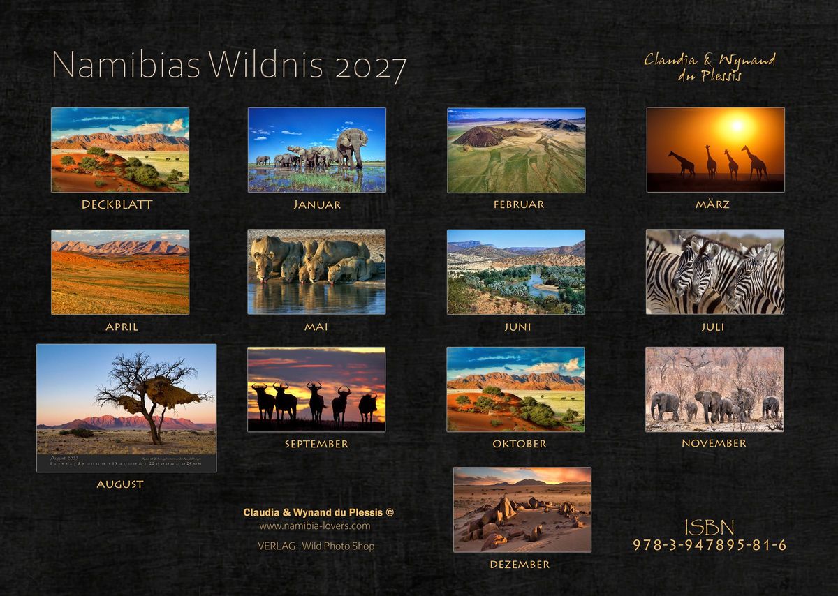 Weitere Ansicht: NAMIBIAS WILDNIS 2027