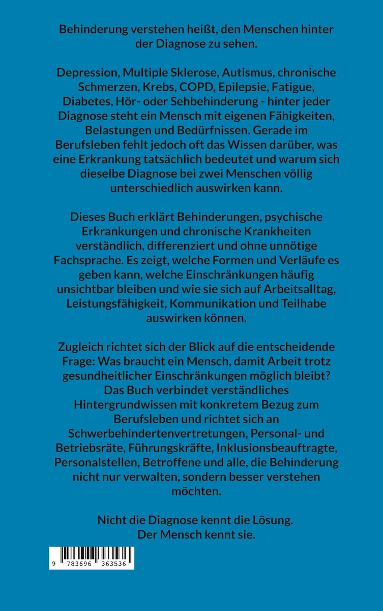 Weitere Ansicht: Behinderung verstehen - Arbeit ermöglichen | Jörg Polster