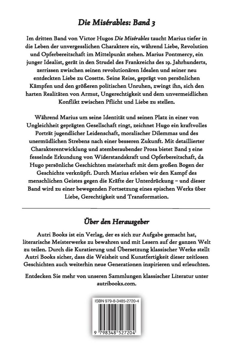Weitere Ansicht: Die Misérables | Victor Hugo
