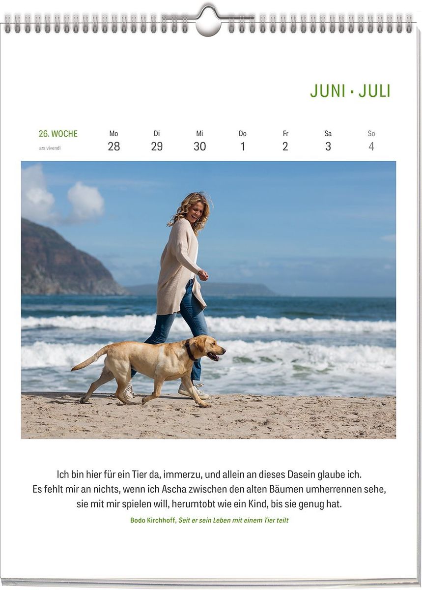 Weitere Ansicht: Literarischer HUNDE-Kalender 2028 | Vivendi Ars
