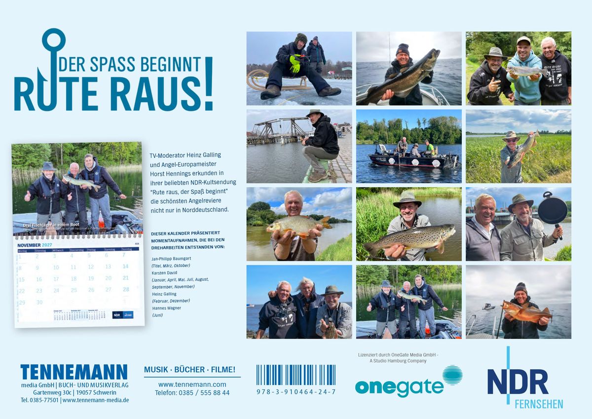 Weitere Ansicht: Rute raus, der Spaß beginnt 2027