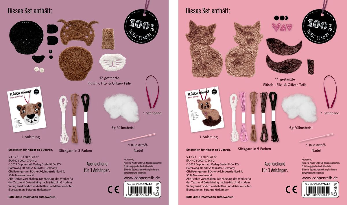 Weitere Ansicht: Plüsch-Nähset