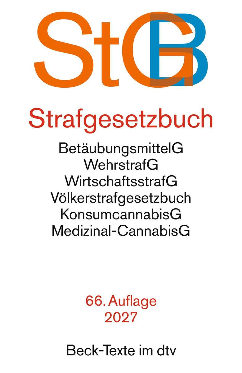 Produktbild: Strafgesetzbuch. StGB